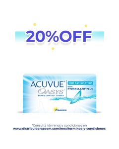 Acuvue Oasys para Astigmatismo con HydraClear Plus
