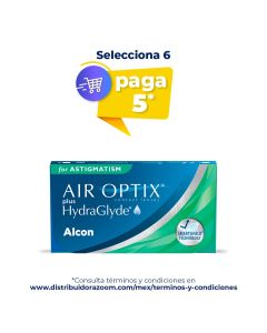 AIR OPTIX Plus HydraGlyde Astigmatismo 