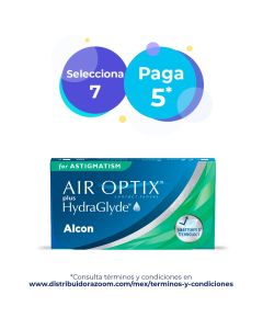 AIR OPTIX Plus HydraGlyde Astigmatismo 
