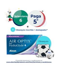 Oferta en lentes de contacto para presbicia Air Optix HydraGlyde