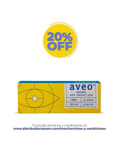 Aveo Aspheric Soft Contact Lens 1-DAY